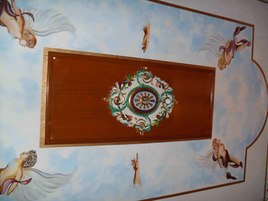 Peinture sur plafond