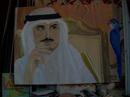 " Le Prince et l'oiseau ... "  ( Emir Tamim du Qatar )