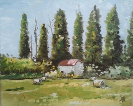 Fin d'&eacute;t&eacute; vers Maillane