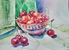 Des cerises