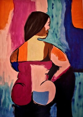 Femme vue de dos