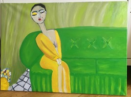 Green Sofa