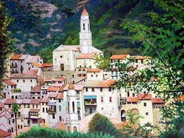 village provencal Lucéram
