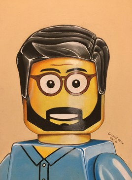 Autoportrait sauce Lego :)
