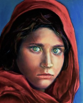 "LA JEUNE FILLE AFGHANE"