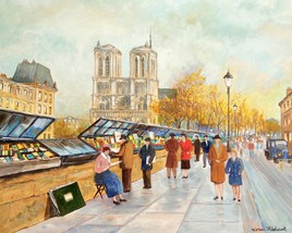 Paris, Notre-Dame, les bouquinistes