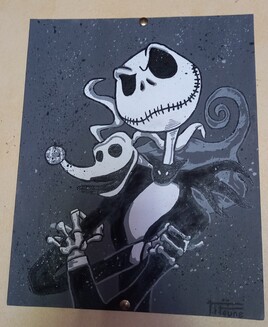 Jack skellington et zero