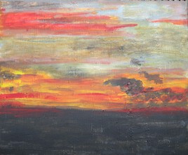 soir d'orage sur la Plaine des Cafres