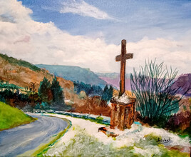 Le calvaire (Mesnay)