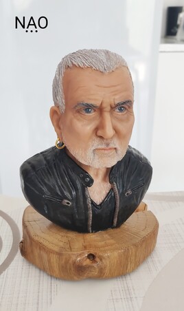 Sculpture de Bernard Lavilliers