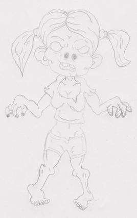 Fille Zombie (2018.08.20)