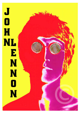 John Lennon, Pop Art, Psychédélique - Ref=6