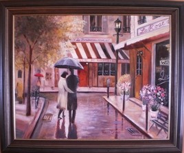 Promenade sous la pluie