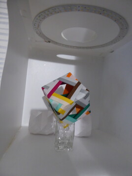 cube 3 D en origami