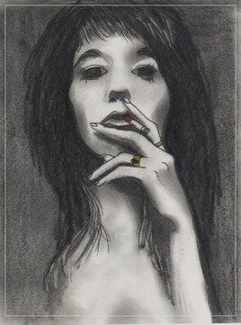" Manon à la cigarette "