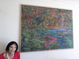 Claudy devant " Rivière des bambous "