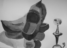 Sabots et verre roemer