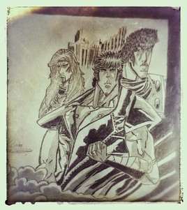 dessin du mangas : ken le survivant