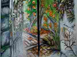 Entr&eacute;e au Jardin d'Eden