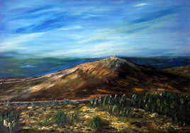 Soleil sur le Mont St Michel de Brasparts. RLM 2013