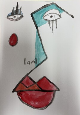 Visage myst&eacute;rieux