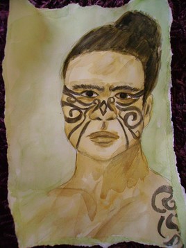 Portrait d'un Maori