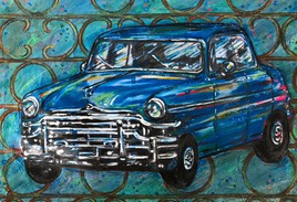 Vieilles voitures a Cuba - colonial style V