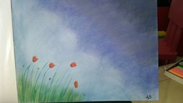 Pastels secs "le champs"