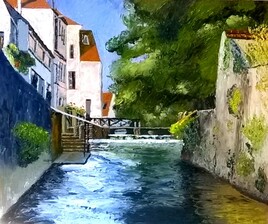 Quai des Tanneries à Crécy Quai des Tanneries à Crécy