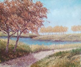 Chemin du Moutier en automne