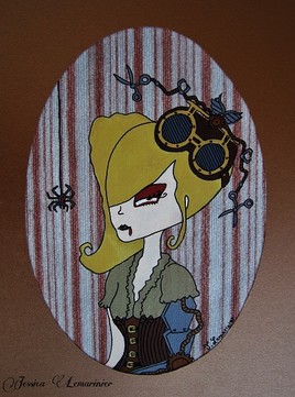 Steampunk girl