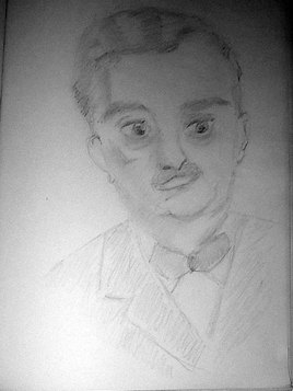 L' Elegant grand-père et son nœud papillon