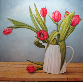 Tulipes en pot