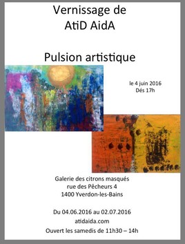 Ma premi&egrave;re exposition de l'ann&eacute;e