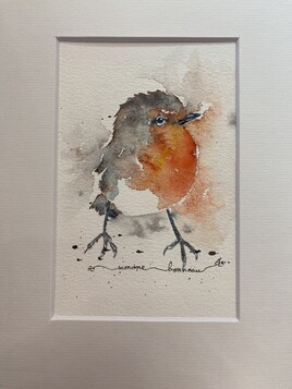 Rouge-gorge&hellip;VENDUE.