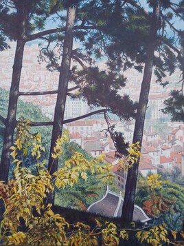Vue depuis la colline de Fourvière