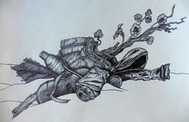 Nature morte ? Liseron des dunes