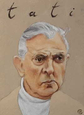 Portrait jacques tati