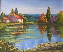 bord de l'&eacute;tang