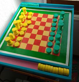 jeu d'échecs et de dames jeu d'échecs et de dames