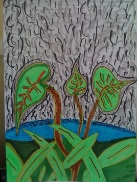 Pluie Grise, Plantes Vertes