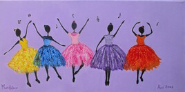 Cinq danseuses