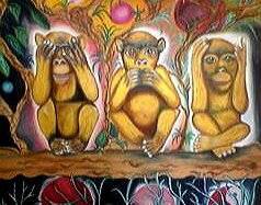 Les trois singes
