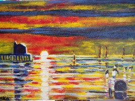 mer du nord sunset (BAKA 2015