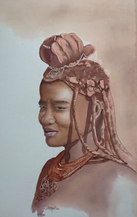 Femme Himba de Namibie