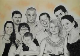 Portrait d'une grande famille