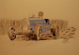 Bugatti à l'attaque