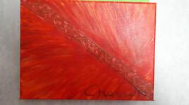 lacet avec énergie orange