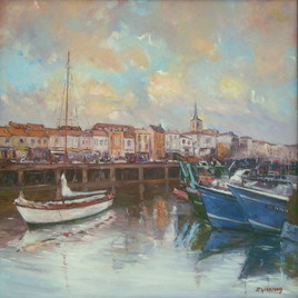 port de La chaume.Vend&eacute;e