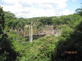 la cascade de Chamarel